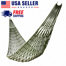 Nylon Rope Hammock Outdoor Sleeping Net Bed Portable Camping Garden Beach Yard Hammock price