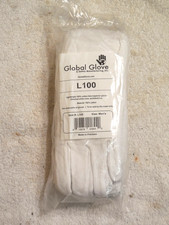 12 Pairs Mens White Cotton Work Gloves Soft Thin Coin Jewelry Silver Inspection Work Gloves price