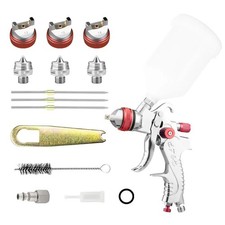 Paint Spray Gun HVLP 1.3/1.4/1.5/1.7/1.8/2.0mm 600/1000ml for Wood Decoration Paint Gun price
