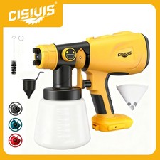 Cisivis 1000ml Cordless Paint Spray Gun for DW 20V Battery - Clearance Sale Paint Gun price
