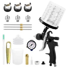 HVLP Air Spray Gun 1.4/1.7/2.0mm 650ml Gravity Feed Paint Gun Pro for Car & DIY Paint Gun price