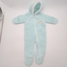 Cuddletime Snowsuit Boys 6-9 Months Blue Fleece Daffy Duck Hooded One Piece Baby Snowsuit price