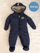 London Fog infant baby snowsuit 6-9 months one piece fur lined water repellent Baby Snowsuit price