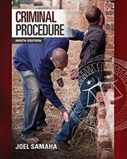 Criminal Procedure Hardcover Joel Samaha Criminal Law price