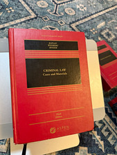 Criminal Law: Cases and Materials 9th Ed Hardcover 2012 Kaplan Weinberg binder Criminal Law price