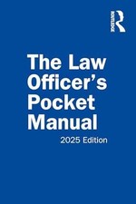 The Law Officer's Pocket Manual: 2025 - Paperback, by Miles Jr. John - New h Pocket Laws price