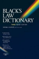 Black's Law Dictionary (Pocket), 3rd Edition - Paperback - GOOD Pocket Laws price