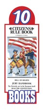 Original Citizens Rule Book Bill of Rights Jury Handbook Pocket Sized (10 pack) Pocket Laws price