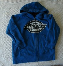 Dickies 5 6 M Boys Sweatshirt Hooded EUC blue pockets Medium Boys' Sweatshirt price