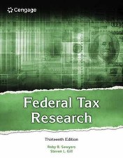 Federal Tax Research - Paperback, by Sawyers Roby; Gill Steven - New s Tax Law price