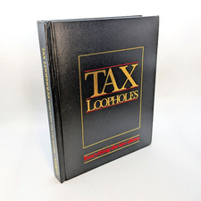 TAX LOOPHOLES - EVERYTHING THE LAW ALLOWS 90s HARDCOVER BOOK Tax Law price