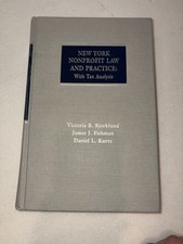 NY Nonprofit Law & Practice: With Tax Analysis 3rd Edition Tax Law price