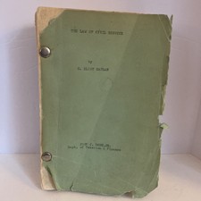 The Law Of Civil Service By H. Eliot Kaplan 1958 Civil Service Law price