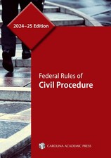 Federal Rules of Civil Procedure, 2024–25 Edition Civil Law price