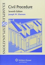 Civil Procedure, 7th Edition (Examples  Explanations) - Paperback - VERY GOOD Civil Law price