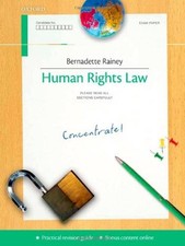 Human Rights Law Concentrate By Bernadette Rainey Human Rights Law price