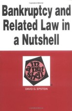 Epstein's Bankruptcy and Related Law in a Nutshell Hardcover Davi Enforcement and Bankruptcy Law price