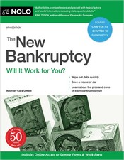New Bankruptcy, The: Will It Work for You? - paperback O'Neill Attorney, Car... Enforcement and Bankruptcy Law price