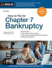 How to File for Chapter 7 Bankruptcy - Paperback - VERY GOOD Enforcement and Bankruptcy Law price
