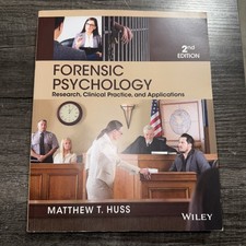 Forensic Psychology : Research, Clinical Practice, and Applications by... Forensic Sciences price