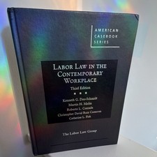 West Academic Labor Law in the Contemporary Workplace 3rd Ed Hardcover Casebook Labor Law price