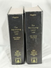 The Developing Labor Law The Board the Courts & National Labor  5th Vol 1 & 2 Labor Law price