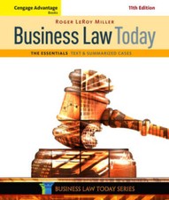 Cengage Advantage Books: Business Law Today, The Essentials: Text an - VERY GOOD Commercial Law price