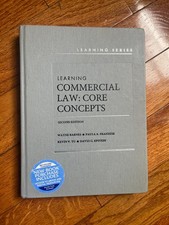 Learning Commercial Law: - Hardcover, by Barnes Wayne; Franzese - Acceptable Commercial Law price