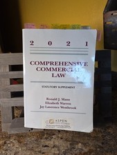 Supplements Ser.: Comprehensive Commercial Law : 2021 Statutory Supplement by... Commercial Law price