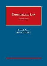 Commercial Law (University - Hardcover, by Walt Steven; Warren - Very Good Commercial Law price