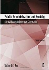 Public Administration and Society Critical Issues  American Governance Box Good Public Administration Law price