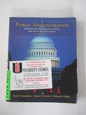 Public Administration: Understanding Management, Politics, and Law in the Pu... Public Administration Law price