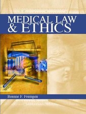 Medical Law & Ethics - Paperback, by Fremgen Bonnie F.; Fremgen - Very Good j Medical Law price