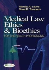 Medical Law, Ethics and Bioethics for Health Professions - Paperback - GOOD Medical Law price