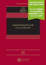 Administrative Law: Cases and - Hardcover, by Ronald A. Cass; - Very Good Administrative Law price
