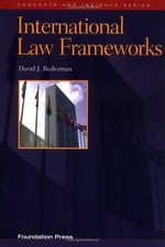 International Law Frameworks - Paperback - VERY GOOD International Law price