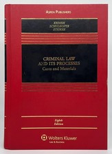 Criminal Law and It's Processes (8th Edition) Kadish Schulhofer Barkow IT Law price