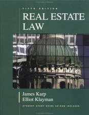 Real Estate Law (Real Estate L - VERY GOOD Real Estate Law price
