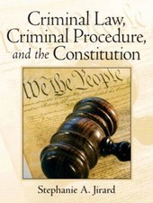 Criminal Law, Criminal Procedure, and the Constitution Stephanie Criminal Procedure Law price
