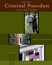 Criminal Procedure : Law and Practice Hardcover Rolando V. Del Ca Criminal Procedure Law price