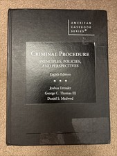 Criminal Procedure: Principles, Policies & Perspectives - Dressler 8th edition Criminal Procedure Law price