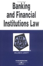 Banking and Financial Institutions Law in a Nutshell William A. L Banking Law price