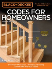 Black & Decker Codes for Homeowners, Updated 3rd Edition: Electrical - VERY GOOD Zoning - Construction - Tender Law price