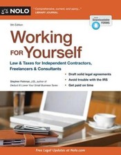 Working for Yourself: Law & Taxes for Independent Contractors, Freel - VERY GOOD Zoning - Construction - Tender Law price