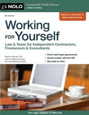 Working for Yourself : Law and Taxes for Independent Contractors, Zoning - Construction - Tender Law price