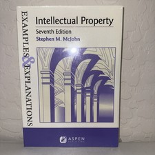 Examples and Explanations Ser.: Intellectual Property by Stephen M. McJohn (PB) Intellectual Property Law price