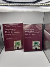 Great Courses - Privacy, Property, & Free Speech Law Constitution in 21st DVD Company Law price