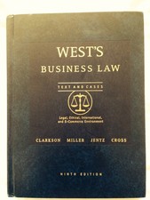 West's Business Law Texts and Cases: Legal, Ethical, International, and E-Co... Company Law price