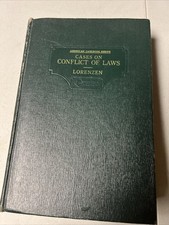 American Casebook Series, 5th Ed./Cases On Conflict Of Laws/ Lorenzen Company Law price