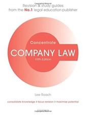 Company Law Concentrate: Law Revision and Study Guide By Lee Ro Company Law price